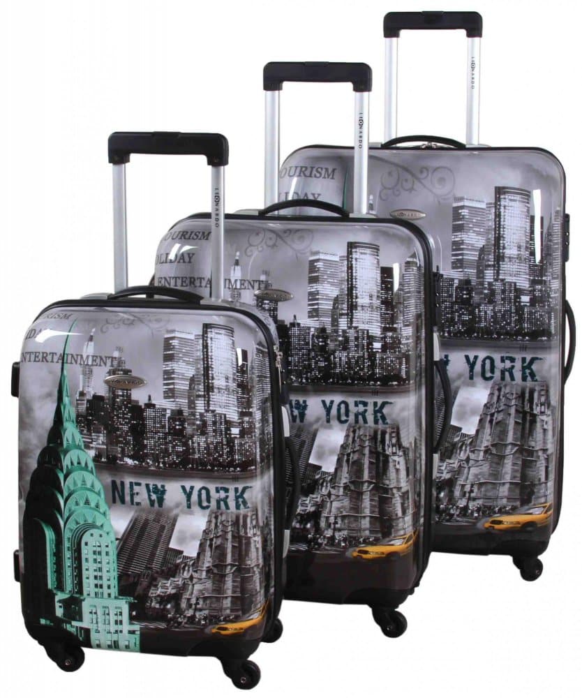 Leonardo New York set cestovních kufrů 3 ks